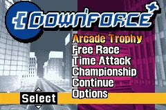 Downforce - GBA Spill