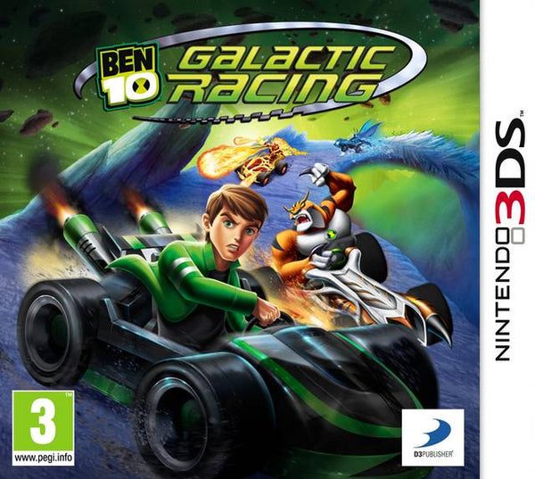 Ben 10 Galactic Racing - Nintendo 3DS spill - Retrospillkongen