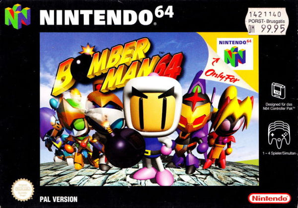 Bomberman 64 - N64 spill - Retrospillkongen