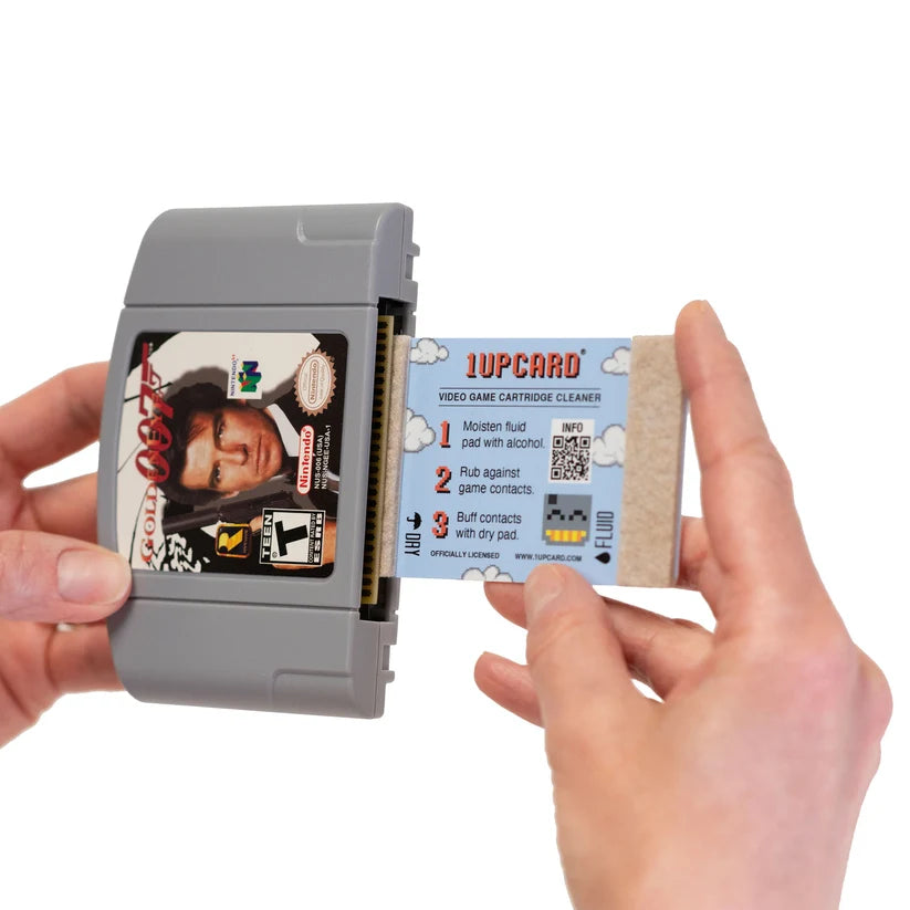 BUNDLE - 1UPcard Rensekort til Spillkassetter - Retrospillkongen