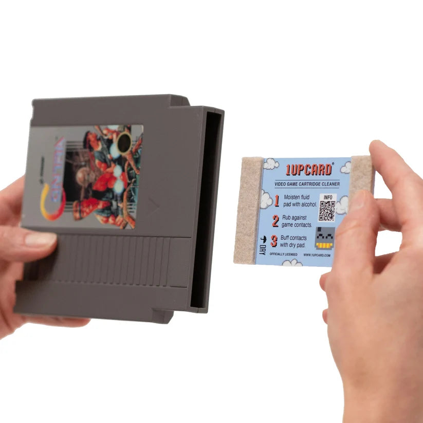 BUNDLE - 1UPcard Rensekort til Spillkassetter - Retrospillkongen