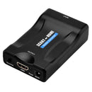 SCART til HDMI Omformer Adapter (720p, 1080p) - Retrospillkongen