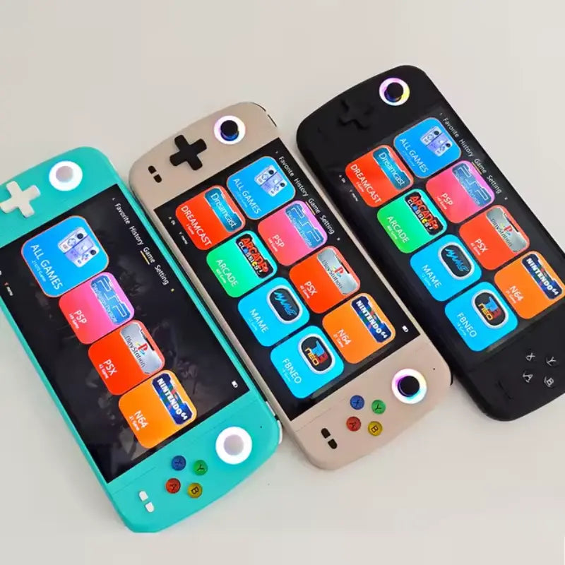 M27 Retrokonsoll, 20.000+ Spill, 128GB, IPS-Skjerm - Retrospillkongen