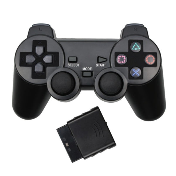 Trådløs PS2 Gamepad Kontroll for PlayStation 2 - Retrospillkongen