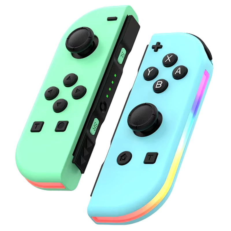 Trådløs JoyPad kontrollere med RGB lys for Nintendo Switch