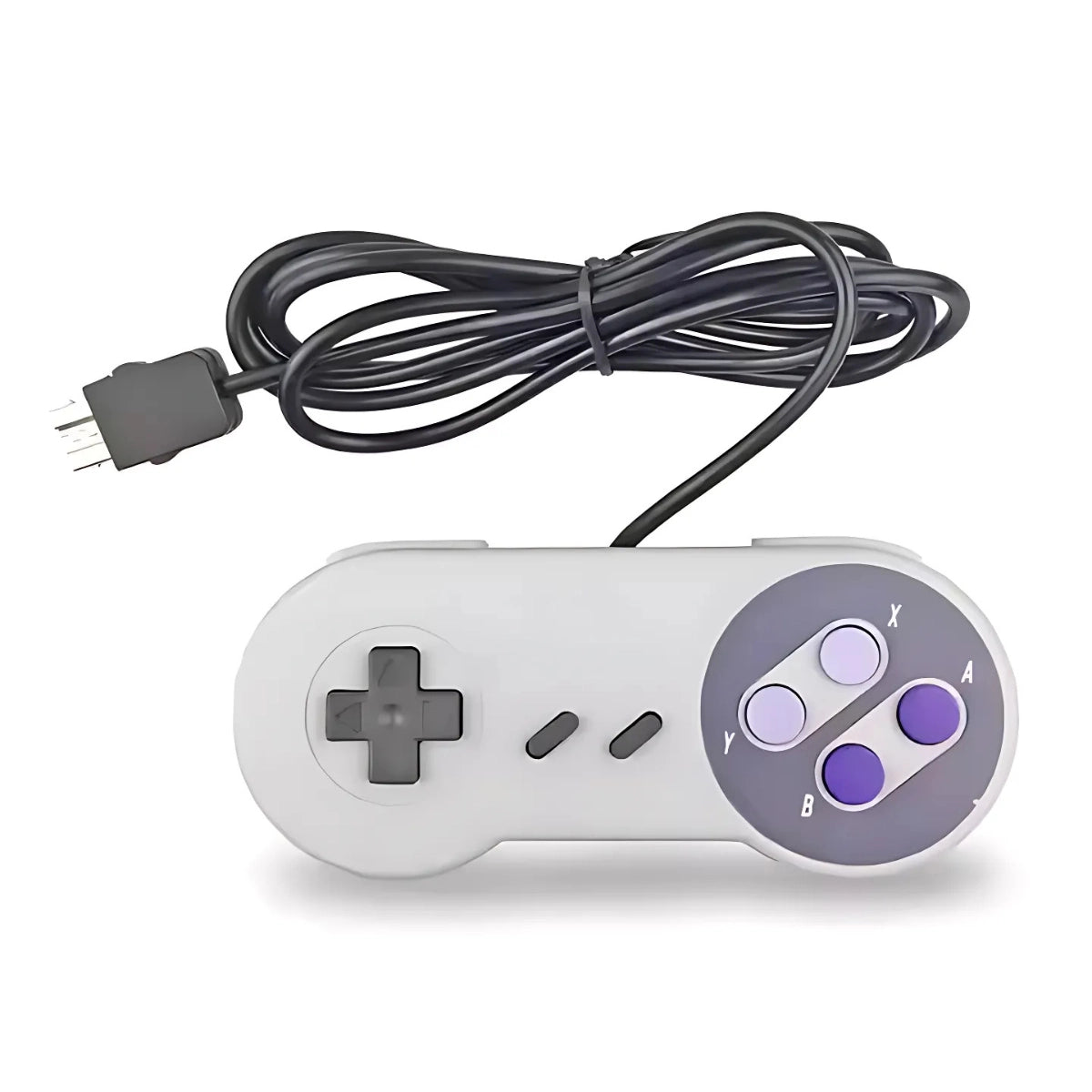 Kablet Kontroll til Mini Super Nintendo  - SNES Mini - Retrospillkongen