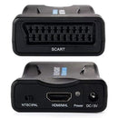 HDMI til SCART Omformer Adapter (1080p) - Retrospillkongen