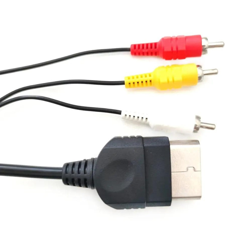 Xbox AV-kabel | Lyd- og Videokabel | RCA-kompositt | 1,8 meter - Retrospillkongen