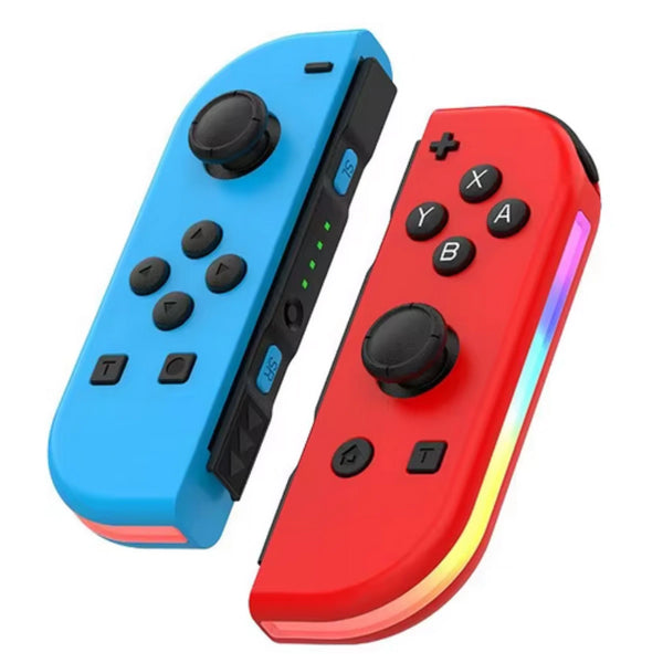 Trådløs JoyPad kontrollere med RGB lys for Nintendo Switch