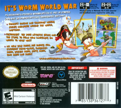 Worms: Open Warfare 2 - Nintendo DS