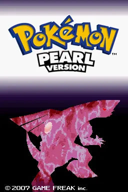 Pokémon Pearl Version - Nintendo DS spill