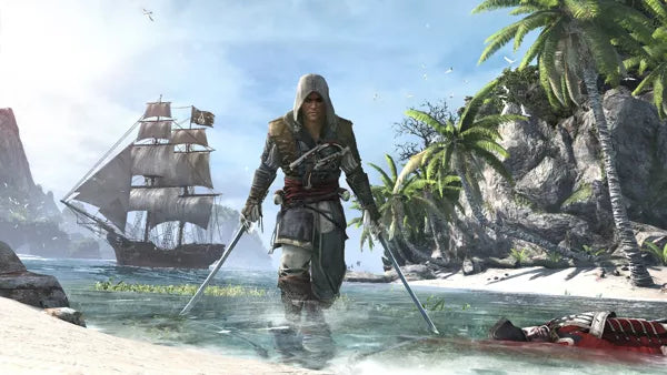 Renovert Assassin's Creed IV: Black Flag - PS4 spill - Retrospillkongen