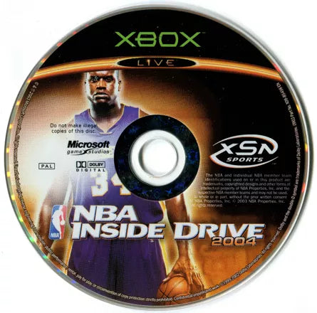 NBA Inside Drive 2004 - Xbox spill