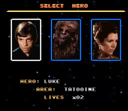 Super Star Wars: Return of the Jedi - SNES spill