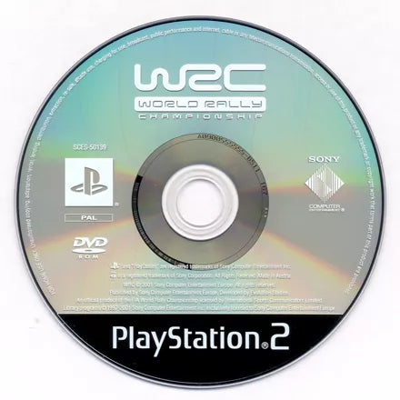 WRC World Rally Championship - PS2 spill - Retrospillkongen