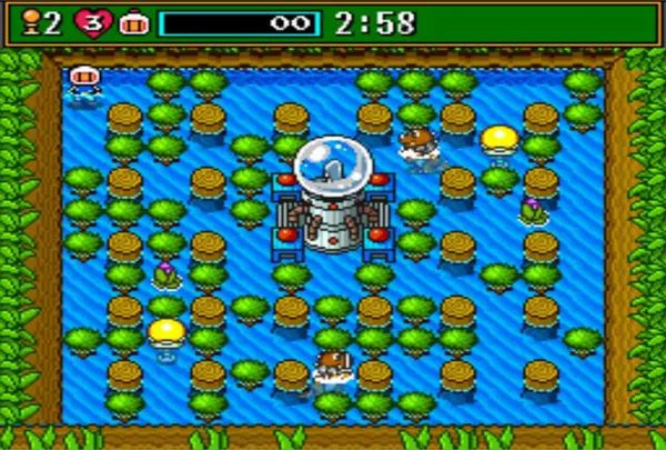 Super Bomberman 3 - Super Famicom spill - Retrospillkongen