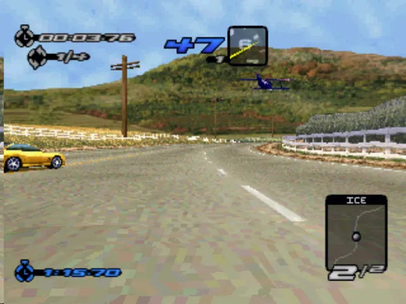 Need for Speed III: Hot Pursuit - PS1 spill