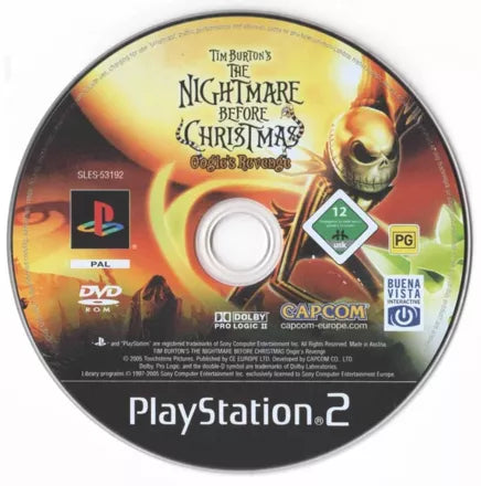 Tim Burton's: The Nightmare Before Christmas Oogie's Revenge - PS2 spill