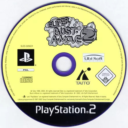 Super Bust-A-Move 2 - PS2 spill - Retrospillkongen