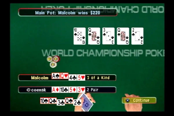 World Championship Poker - PS2 spill - Retrospillkongen