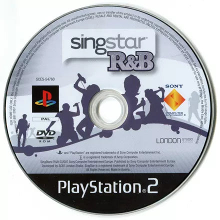 Singstar R&B - PS2 Spill