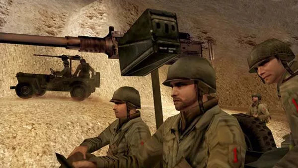 Call of Duty 2: Big Red One - PS2 spill - Retrospillkongen