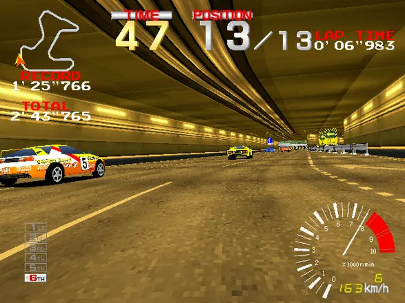 Ridge Racer - PS1 spill - Retrospillkongen