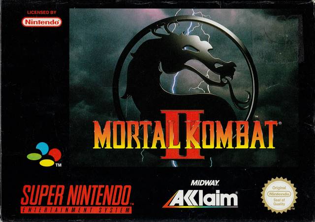 Mortal Kombat II - SNES spill - Retrospillkongen