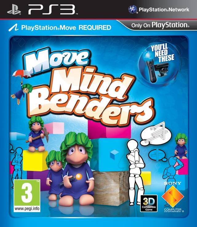Move Mind Benders - PS3 spill - Retrospillkongen