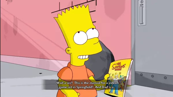The Simpsons Game - Xbox 360 spill - Retrospillkongen