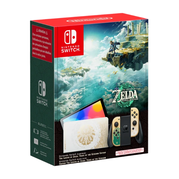 Nintendo Switch OLED - The Legend of Zelda: Tears of the Kingdom Limited Edition (I eske) - Retrospillkongen