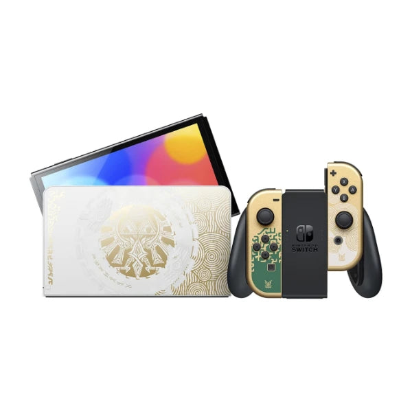 Nintendo Switch OLED - The Legend of Zelda: Tears of the Kingdom Limited Edition (I eske) - Retrospillkongen