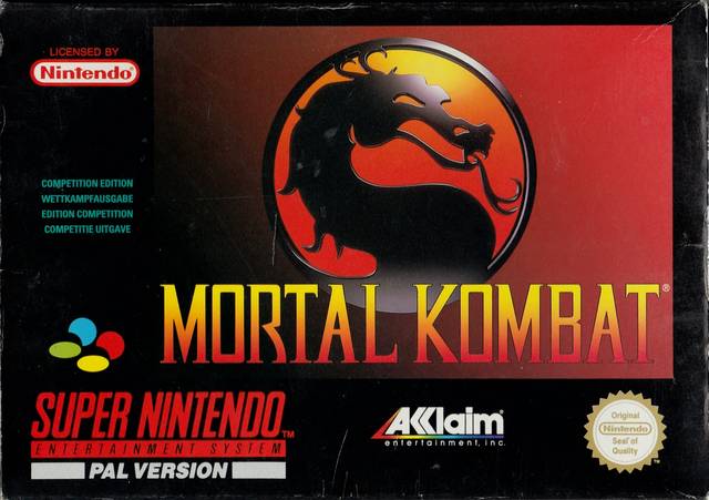 Mortal Kombat - SNES spill - Retrospillkongen