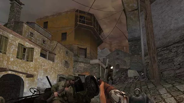 Call of Duty 2: Big Red One - PS2 spill - Retrospillkongen