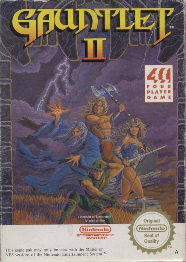 Gauntlet II - NES spill - Retrospillkongen