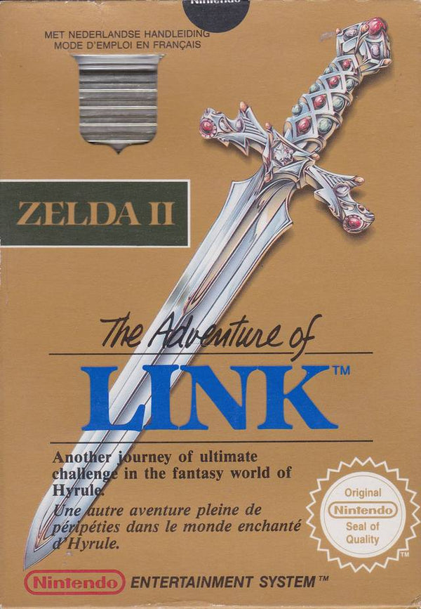 Zelda II: The Adventure of Link - NES spill - Retrospillkongen