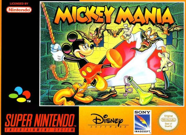 Mickey Mania - SNES spill