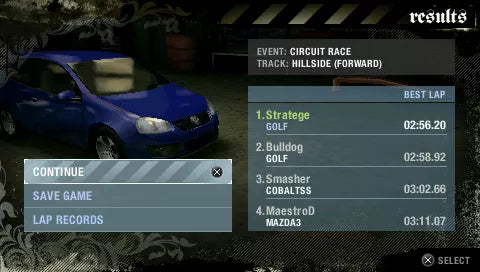 Need for Speed: Most Wanted 5-1-0 - PSP spill - Retrospillkongen