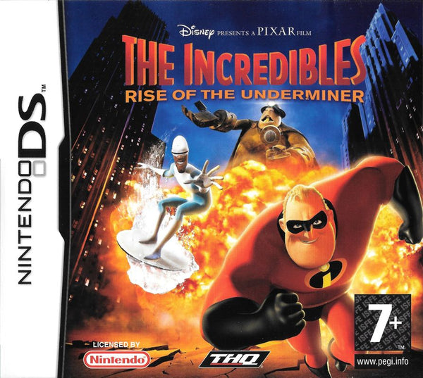 The Incredibles: Rise of the Underminer - Nintendo DS spill