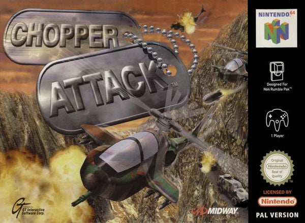 Chopper Attack - Nintendo 64 spill - Retrospillkongen
