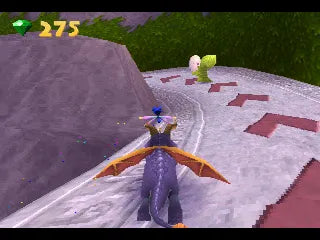 Spyro: Year of the Dragon - PS1 spill - Retrospillkongen