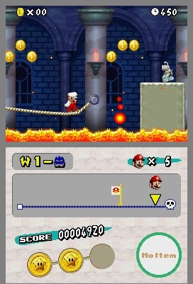 New Super Mario Bros - Nintendo DS spill - Retrospillkongen
