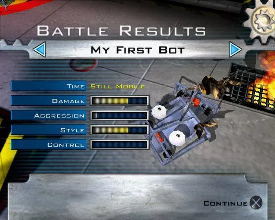 Robot Wars: Arenas of Destruction - PS2 Spill - Retrospillkongen