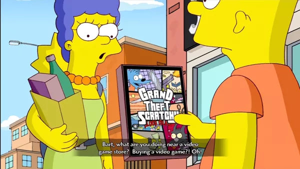 The Simpsons Game - Xbox 360 spill - Retrospillkongen