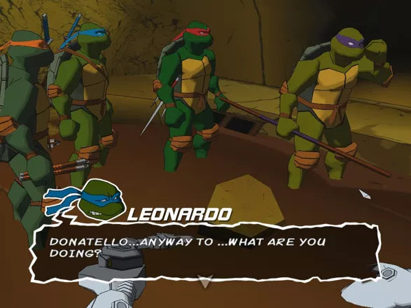 Teenage Mutant Ninja Turtles - PS2 Spill - Retrospillkongen