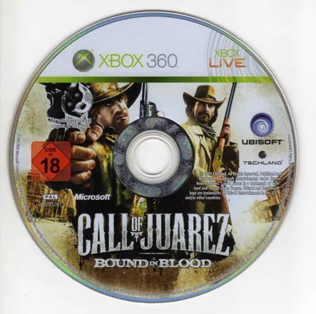 Call of Juarez: Bound in Blood - Xbox 360 spill