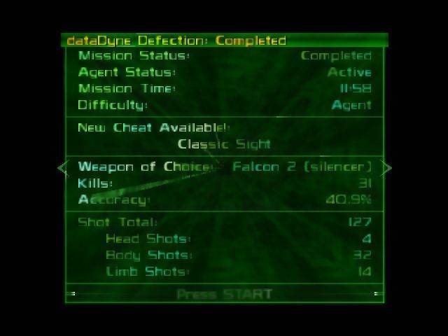 Perfect Dark - N64 spill - Retrospillkongen