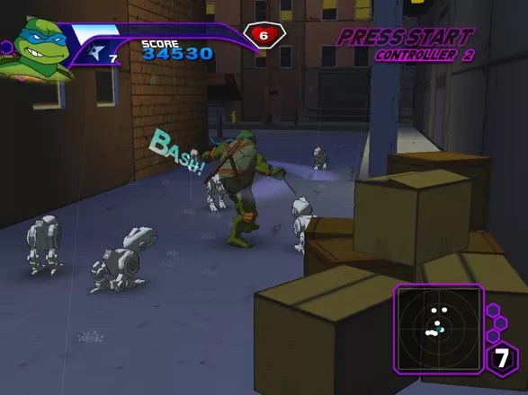 Teenage Mutant Ninja Turtles - PS2 Spill