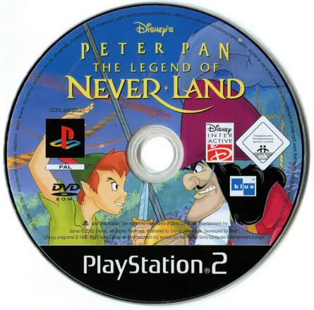 DIsney's Peter Pan: The legend of Never Land - PS2 Spill