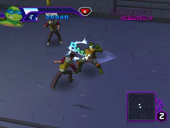 Teenage Mutant Ninja Turtles - PS2 Spill